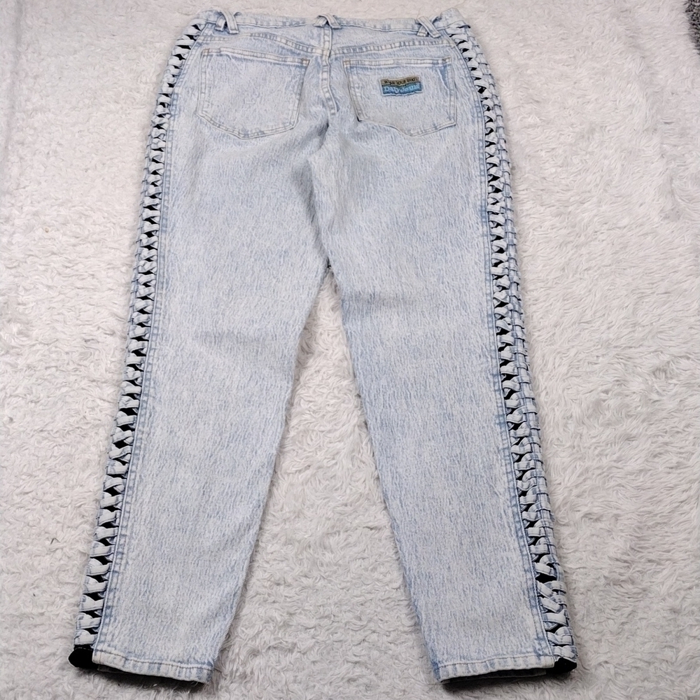 Wear Your Body Daily Jeans 80's Five Pocket High Rise Stonewash Tapered Leg Jean - Picture 10 of 15